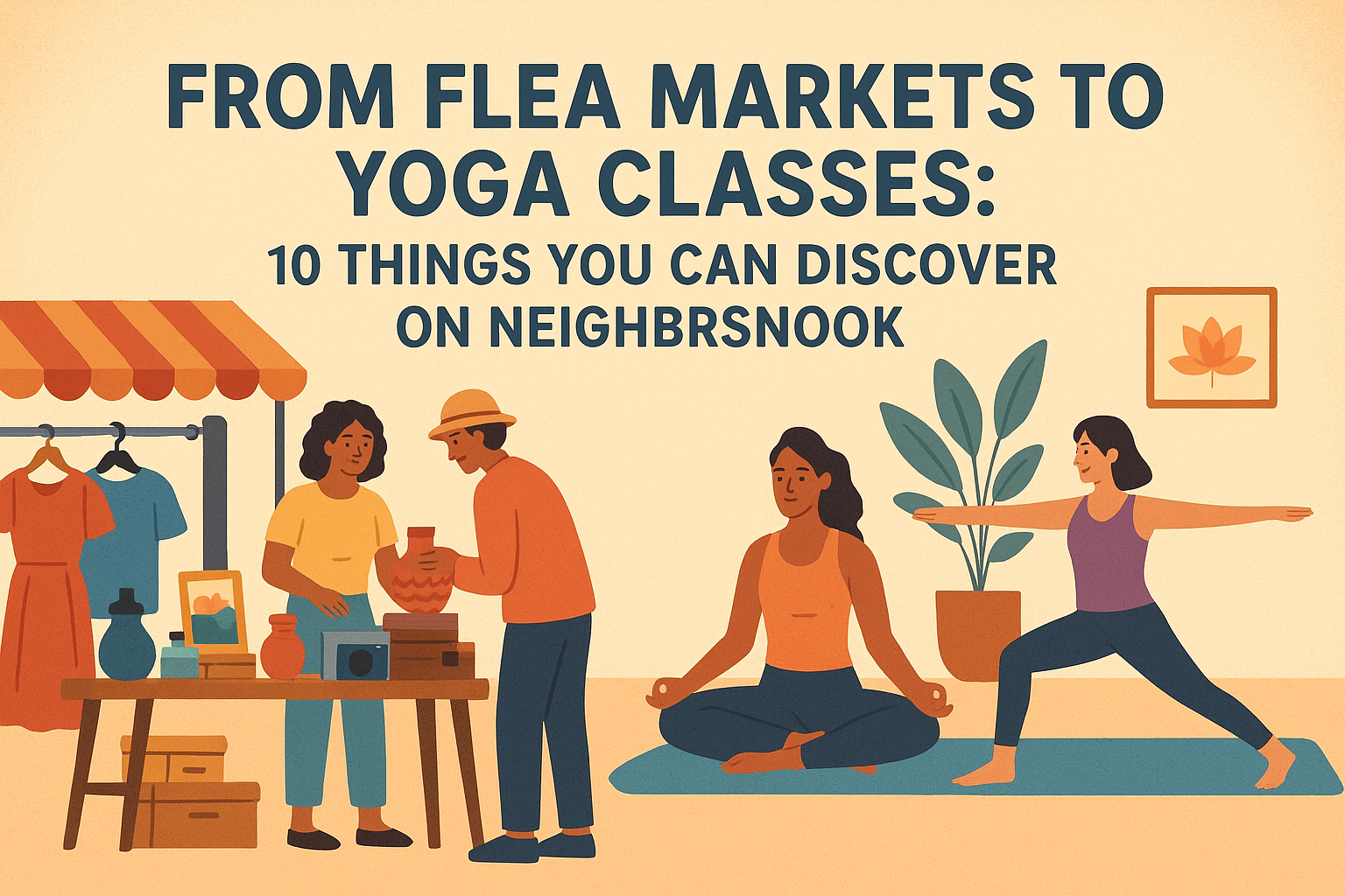 From Flea Markets to Yoga Classes: 10 Things You Can Discover on Neighbrsnook