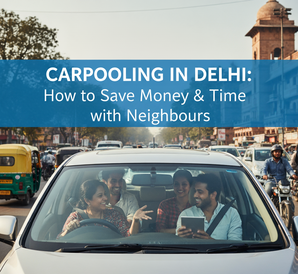 Carpooling in Delhi: How to Save Money & Time with Neighbours