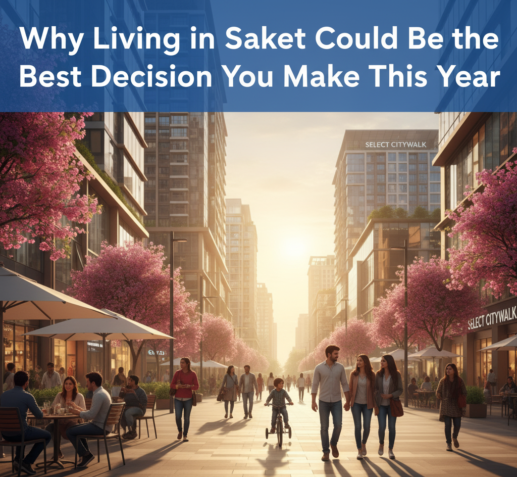 Why Living in Saket Could Be the Best Decision You Make This Year