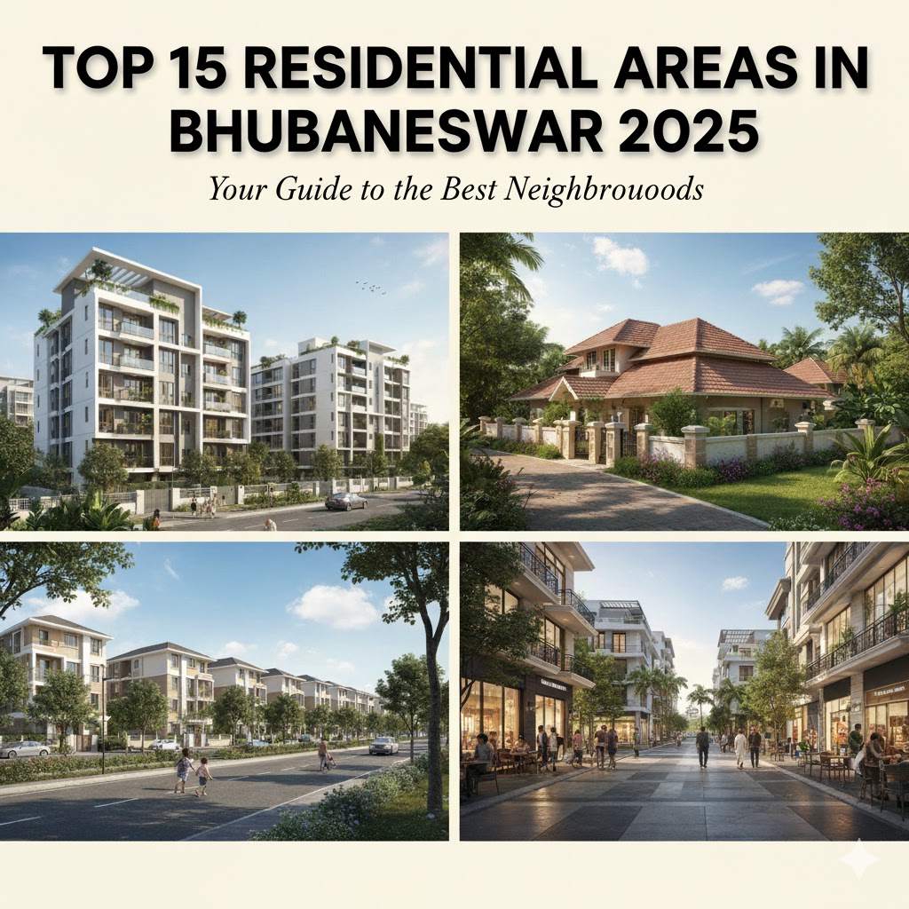 Top 15 Residential Areas in Bhubaneswar 2025: Your Guide to the Best Neighbourhoods