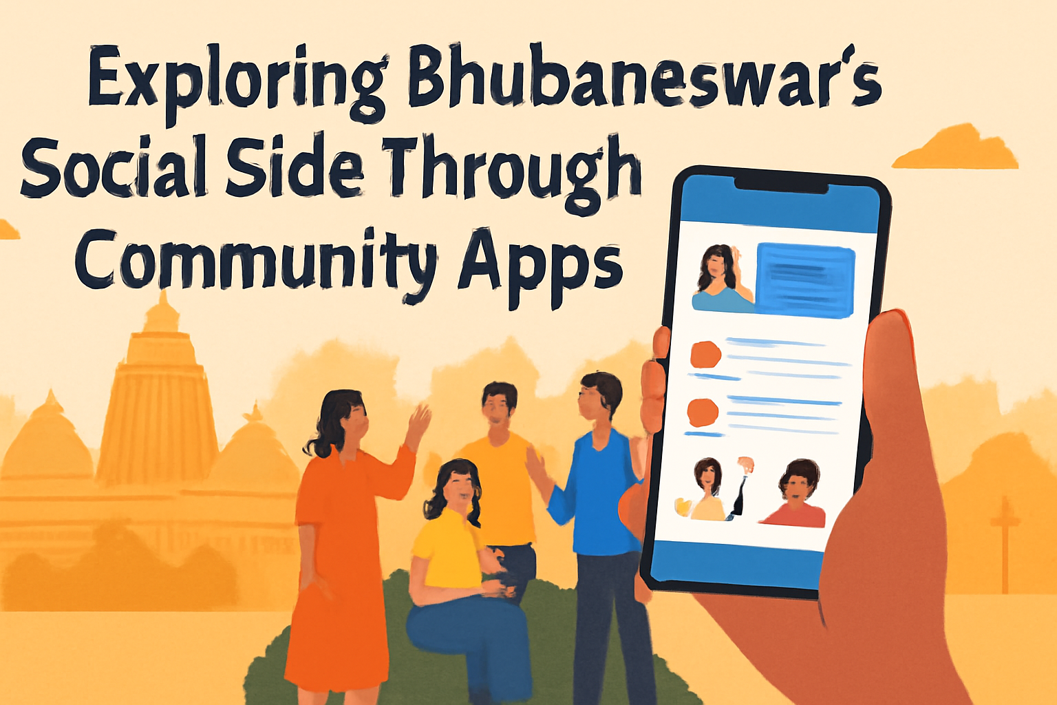 Exploring Bhubaneswar’s Social Side Through Community Apps